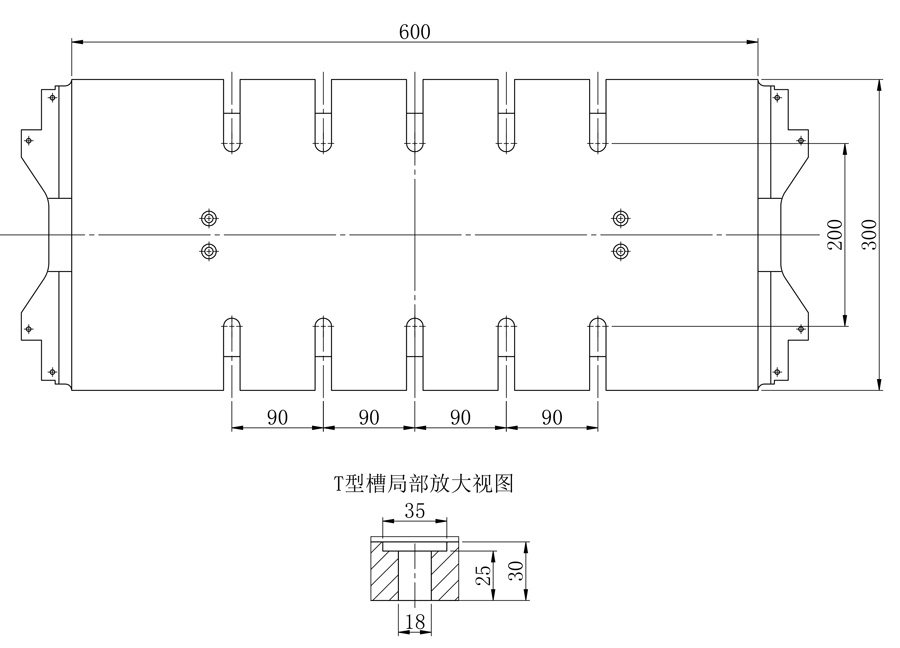 小吨位龙门高速冲床结构