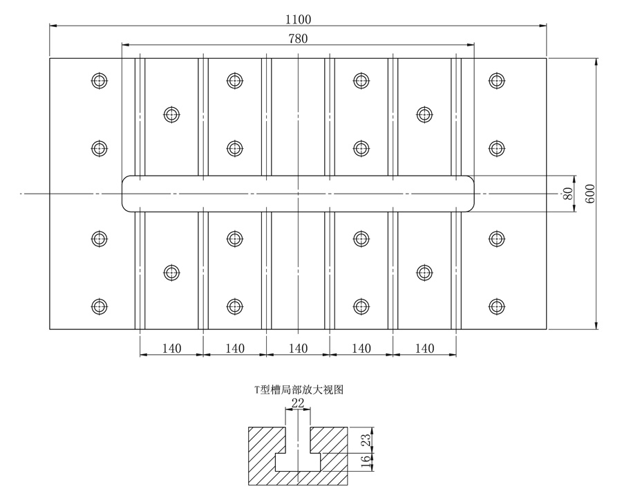 60吨龙门高速冲床设计图