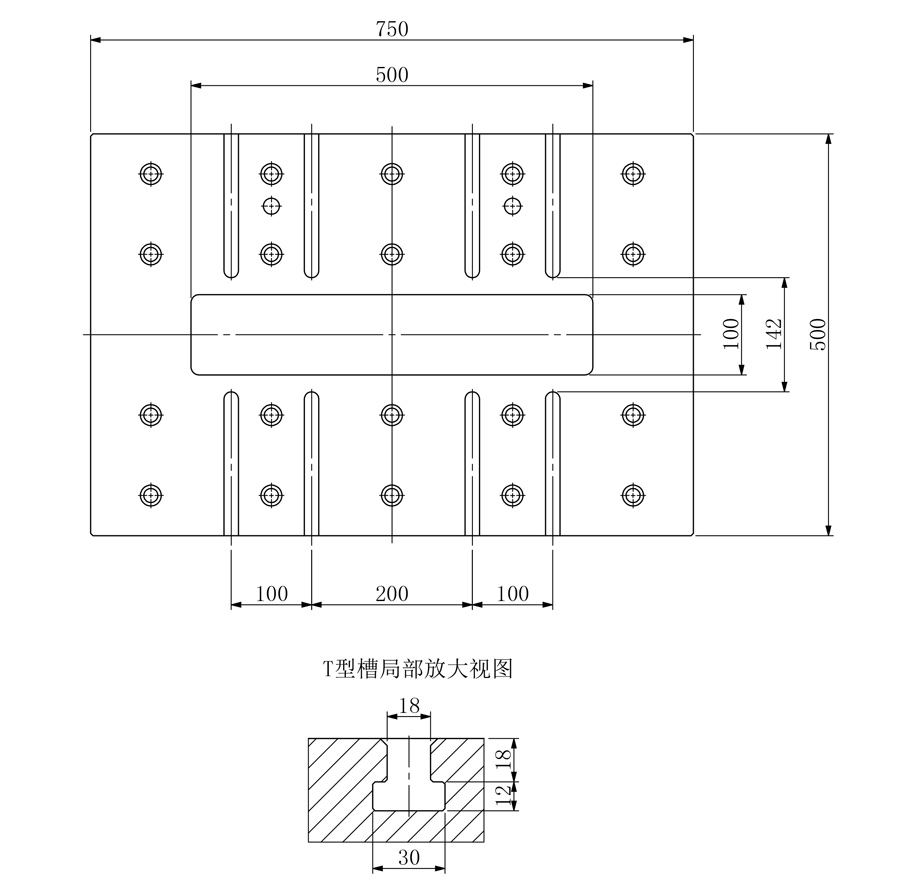 40吨龙门高速冲床设计图纸